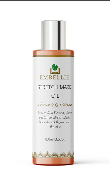 Stretch mark oil with vitamin e & collagen