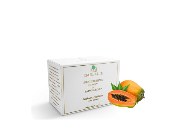 Brightening Papaya + Honey Soap (Skin Repairing, Unifying, Anti-aging)